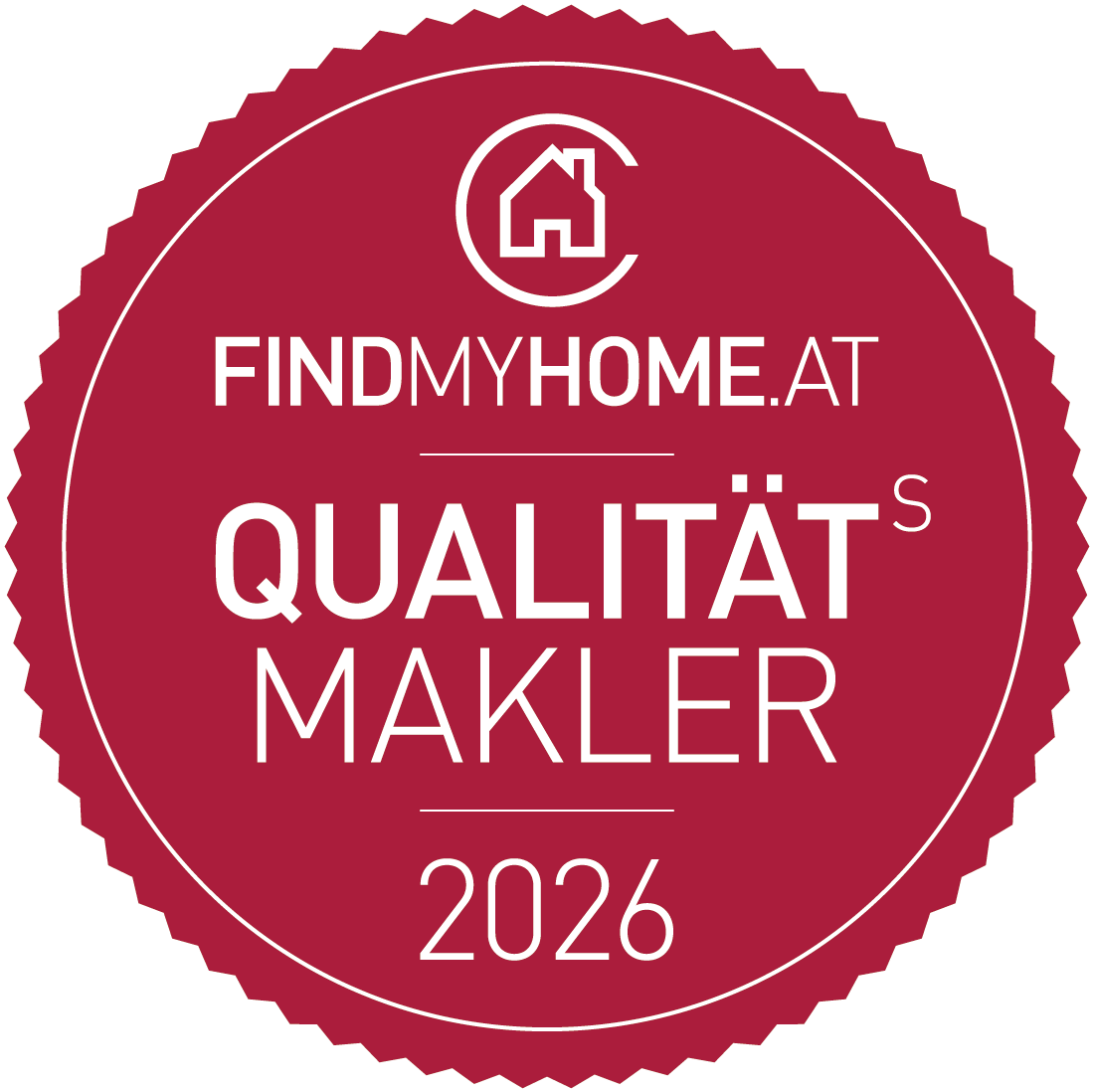 FindMyHome Gütesiegel 2026