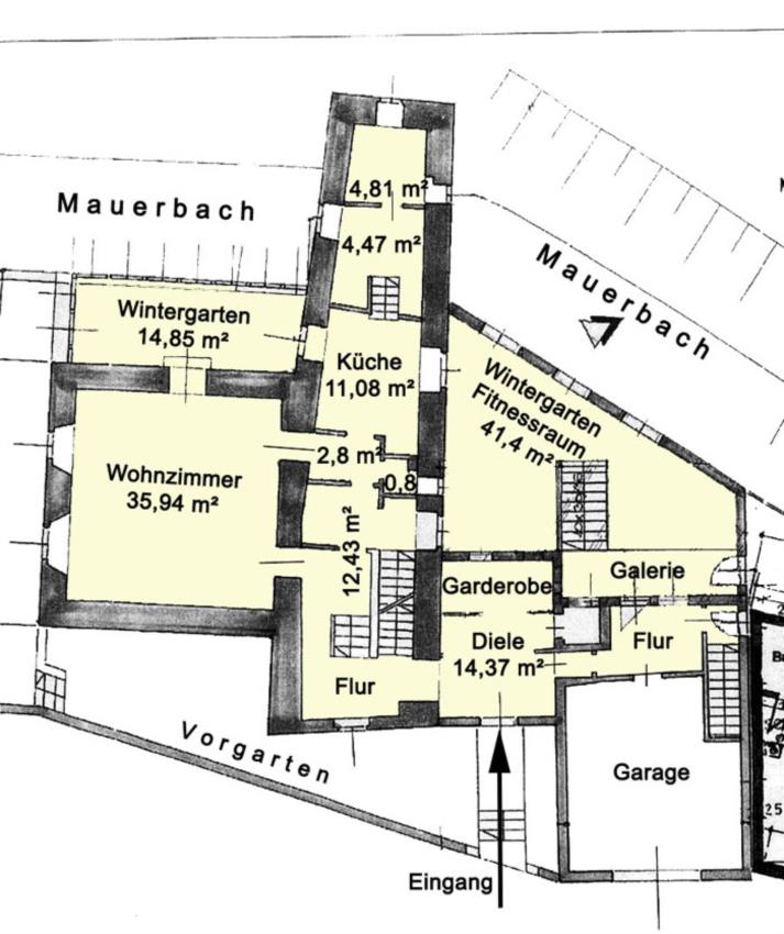 Hauptgebäude EG