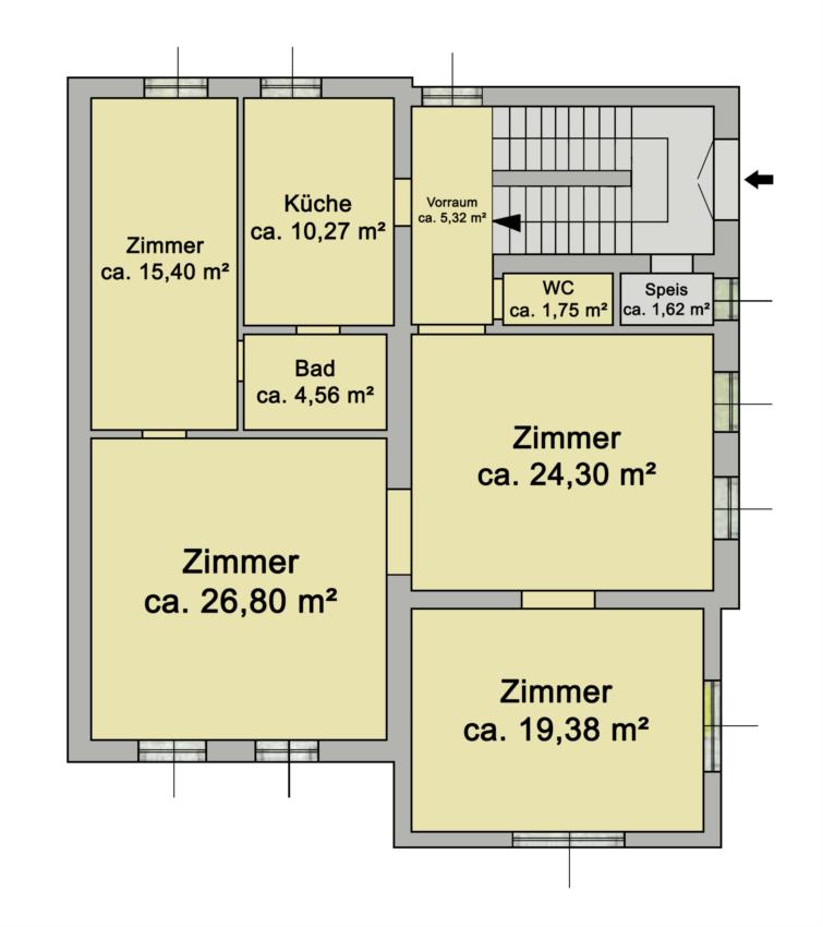 Hochparterre Skizze