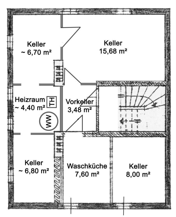 Grundriss Keller