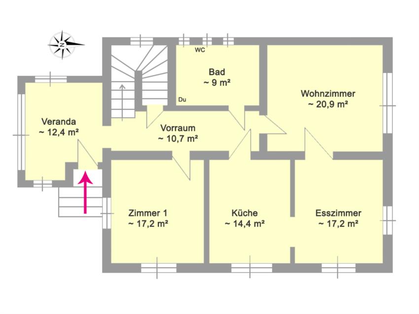 Planskizze EG