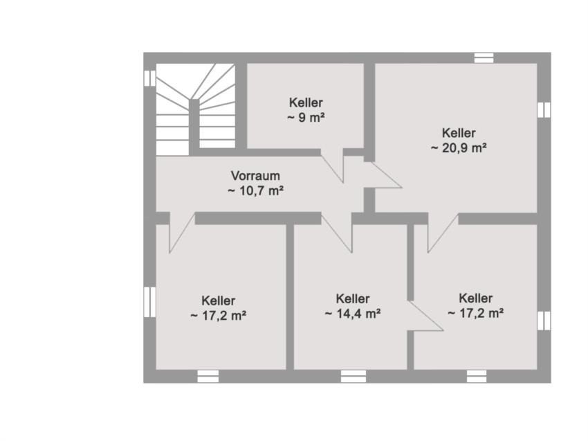 Planskizze Keller