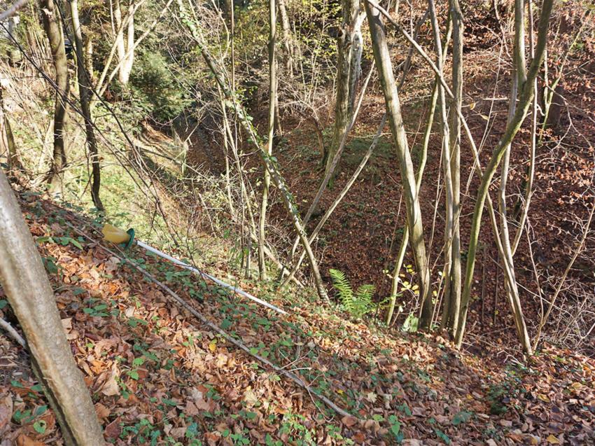 unteres Grundstücksteil