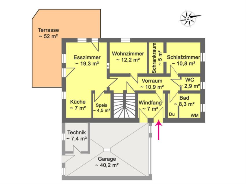 Planskizze EG